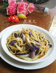 茭白拌茄子