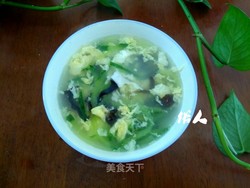 黄瓜木耳鸡蛋汤