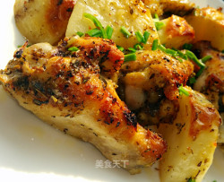 希腊柠檬土豆鸡(GREEK LEMON CHICKEN & POTATO)