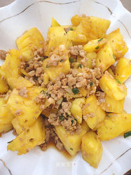 【飞禽走兽】肉末菠萝