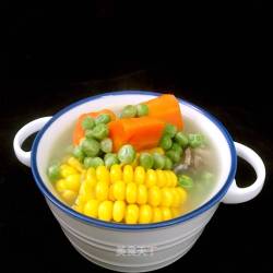 排骨豌豆玉米汤