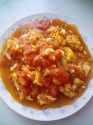 西红柿炒鸡蛋