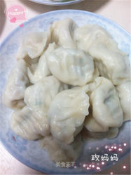 海米韭菜素饺子