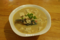 乌鱼双吃之二------乌鱼骨豆腐汤