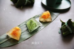 抹茶冰晶粽