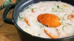 一厨作珐琅锅之煮出会“开花”的螃蟹粥