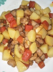 肉丁小炒