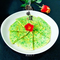 苦瓜鸡蛋饼