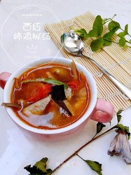 西红柿鸡枞汤