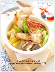 超级豪华一碗汤—韩国海鲜豆酱汤