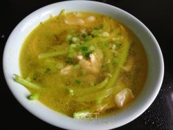 黄花菜肉片汤