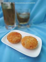 豆沙南瓜饼