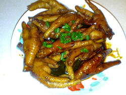 红烧鸡爪