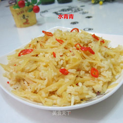 土豆丝咖喱饭