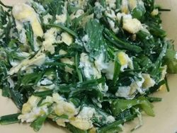 韭菜炒鸡蛋
