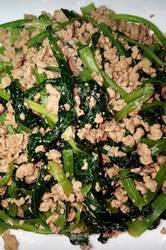 肉末油菜