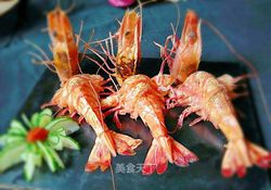 椒盐烤大虾