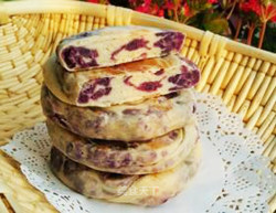 荞麦紫薯面饼