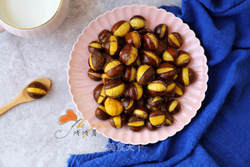 ＃信任之美＃清甜的栗子烤着吃