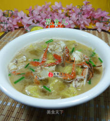 白菜螃蟹汤