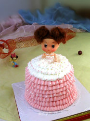 裱花蛋糕：蕾丝小公主