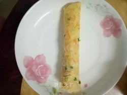 胡萝卜丝鸡蛋煎饼