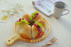 全麦花环面包