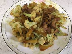 五花肉菜花