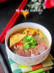 【苏菜】南京名吃---鸭血粉丝汤