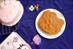 凯蒂猫玫瑰海绵蛋糕
