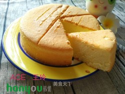 八寸酸奶戚风蛋糕
