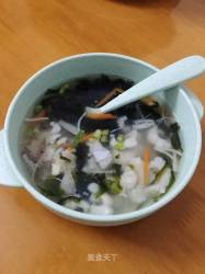 豆腐鱼紫菜羹