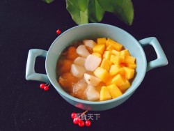 水果入羹汤——芒果山药银耳汤
