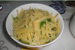青椒土豆丝