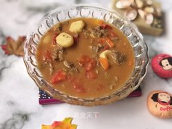牛肉炖西红柿马蹄