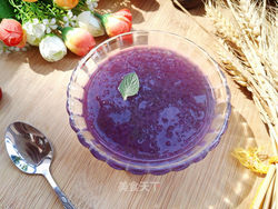 #信任之美#紫薯蜂蜜西米露