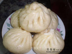 豆渣肉包