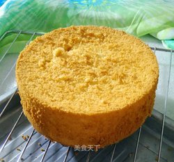 原味戚风蛋糕—6寸