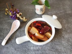红枣枸杞苹果汤