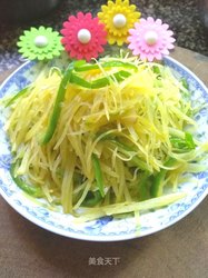 青椒土豆丝