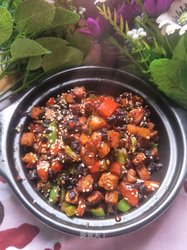豉香煸肉丁
