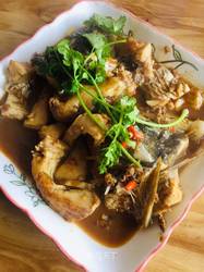 红烧鱼块