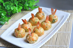 蔬菜虾球