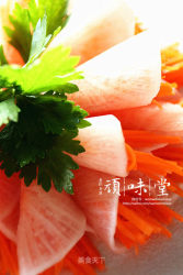 年饭桌上的花样素菜 如意珊瑚卷