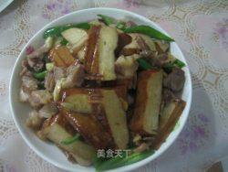 肉炒香干