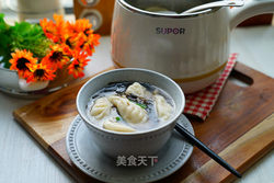 银鱼鲜肉汤饺