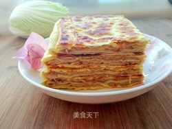 千层肉饼