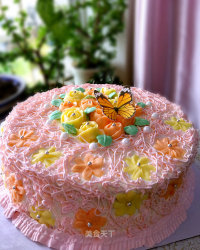 蝶恋花生日蛋糕