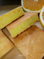 烤箱美食香橙蛋糕