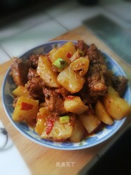 土豆烧排骨